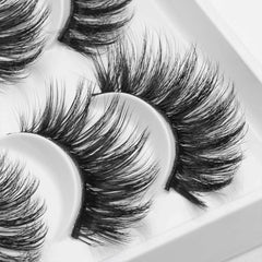 20 Pairs 3D Faux Mink Lashes Natural False Eyelashes Dramatic Fluffy Soft Wispy
