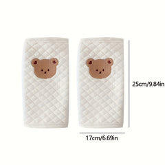 Bear Car Shoulder Strap Cover for Baby Safety Seat
