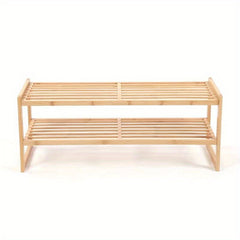 Bamboo Shoe Rack For Entryway Shoe Shelf Closet Shoe Storage Organizer