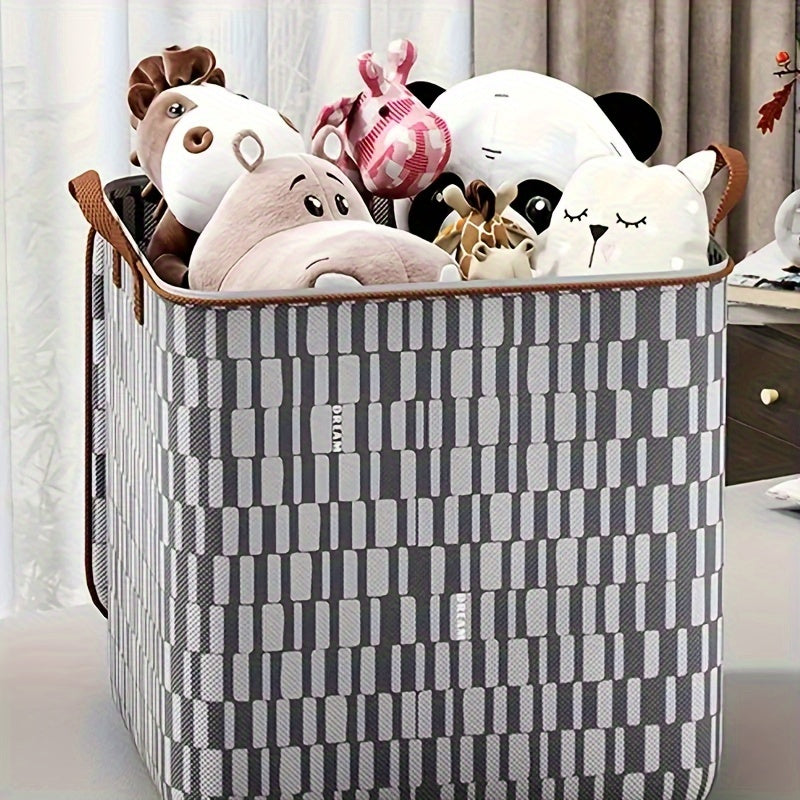 Geometric Pattern Storage Bag Large Capacity Organizer