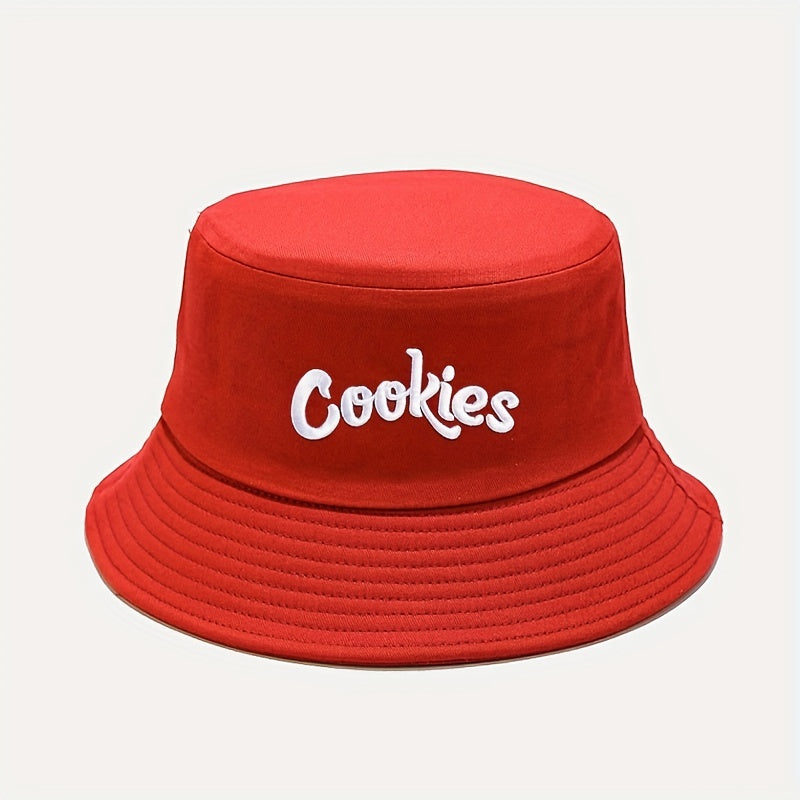 COOKIES Bucket Hat Outdoor Sun Cap Packable Travel Beach Hat