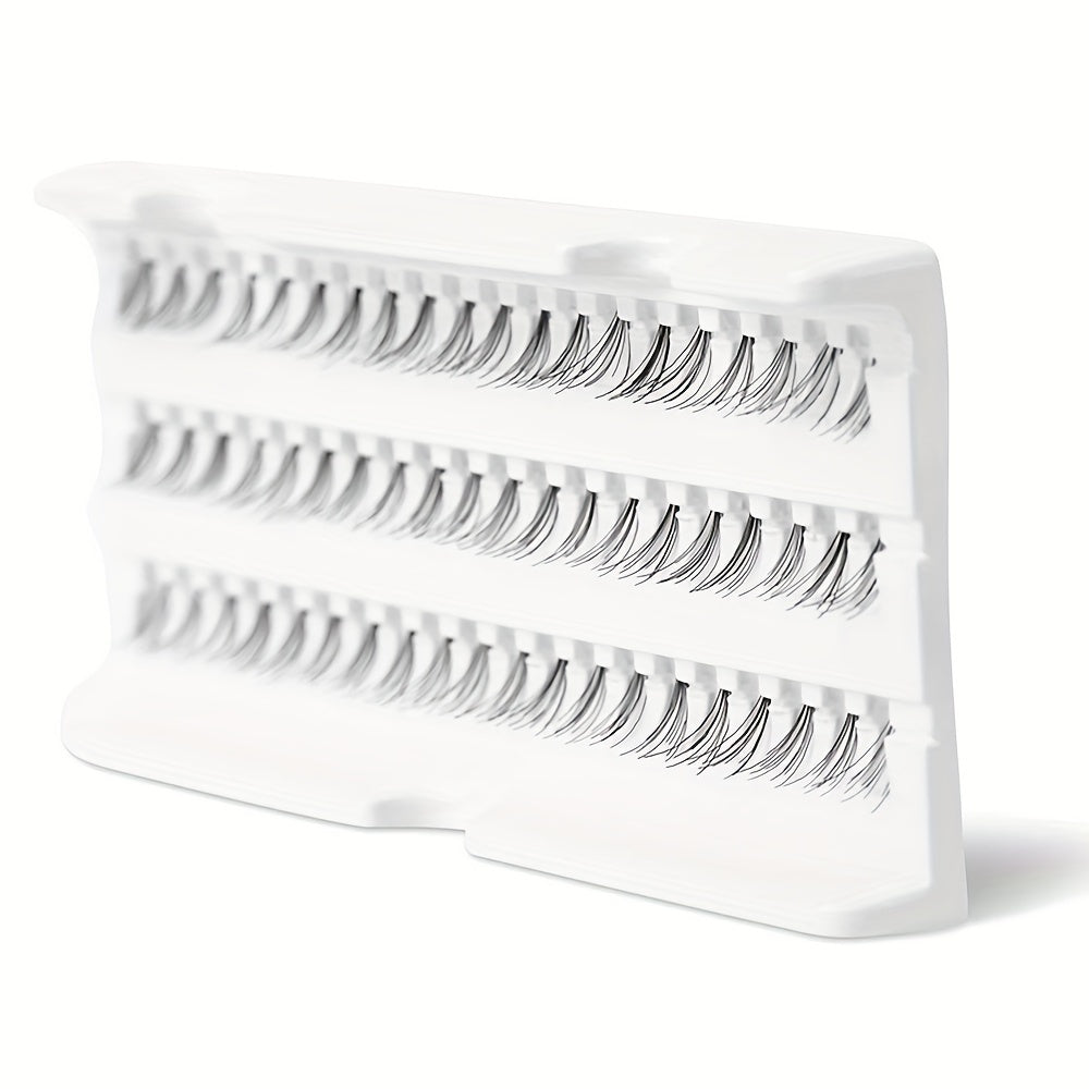 Medium Cluster Fans Lashes Segmented False Eyelashes 60 Clusters