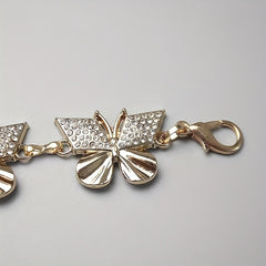 Y2K Butterfly Metal Waist Chain Belly Chain for Women