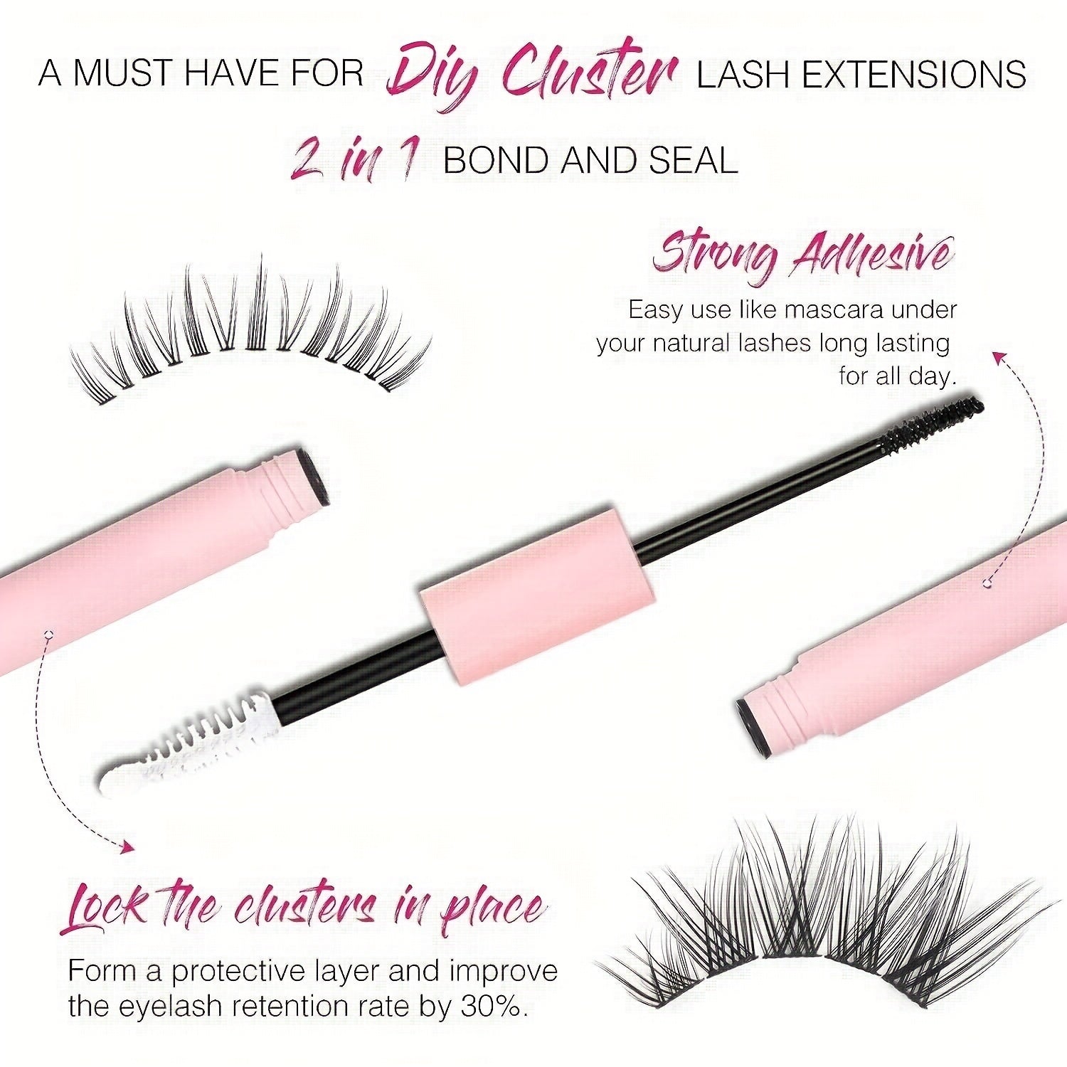 Long Lasting Waterproof Lash Glue for DIY Lash Extensions