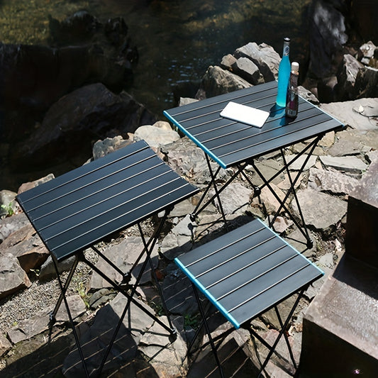 Portable Camping Table Ultralight Aluminum Folding Table for Outdoor Activities