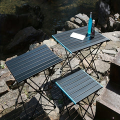 Portable Camping Table Ultralight Aluminum Folding Table for Outdoor Activities