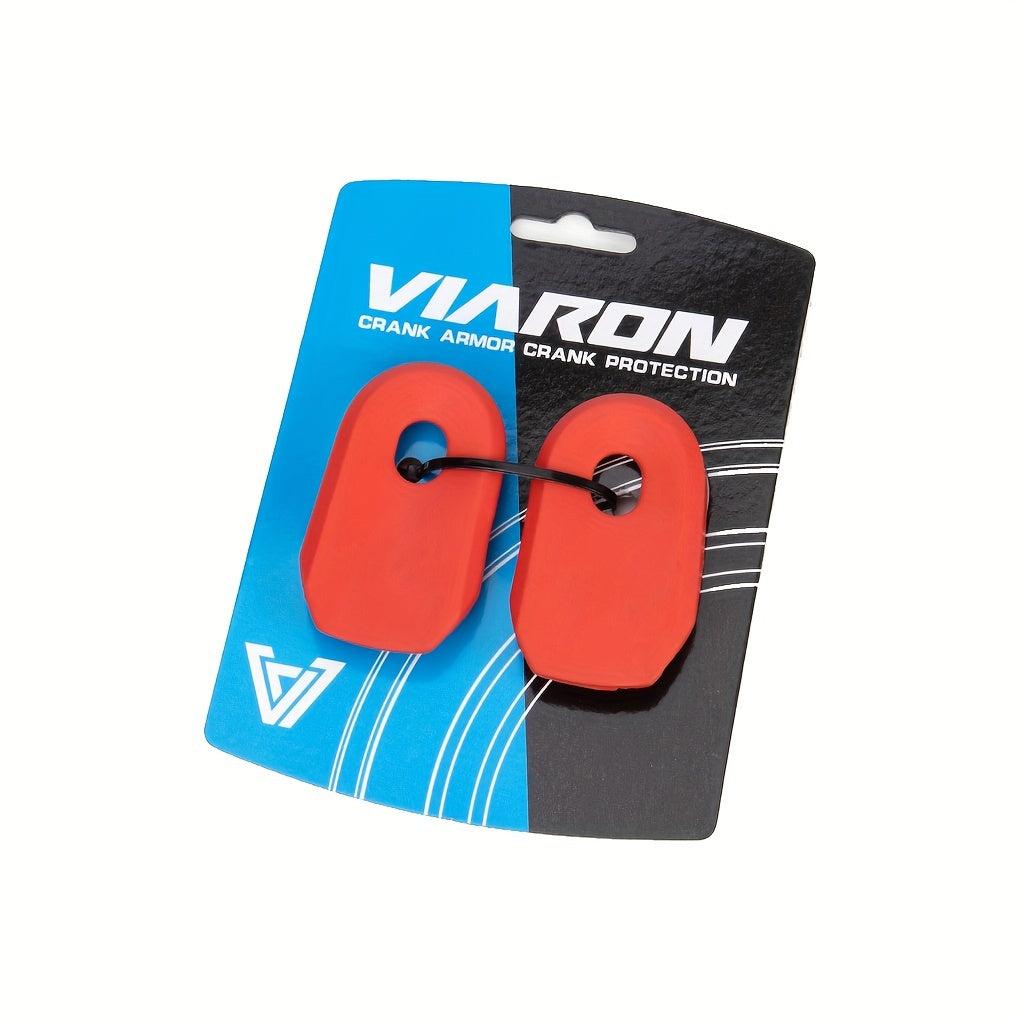 2 Pack Bike Crank Arm Protector - Silicone Cover