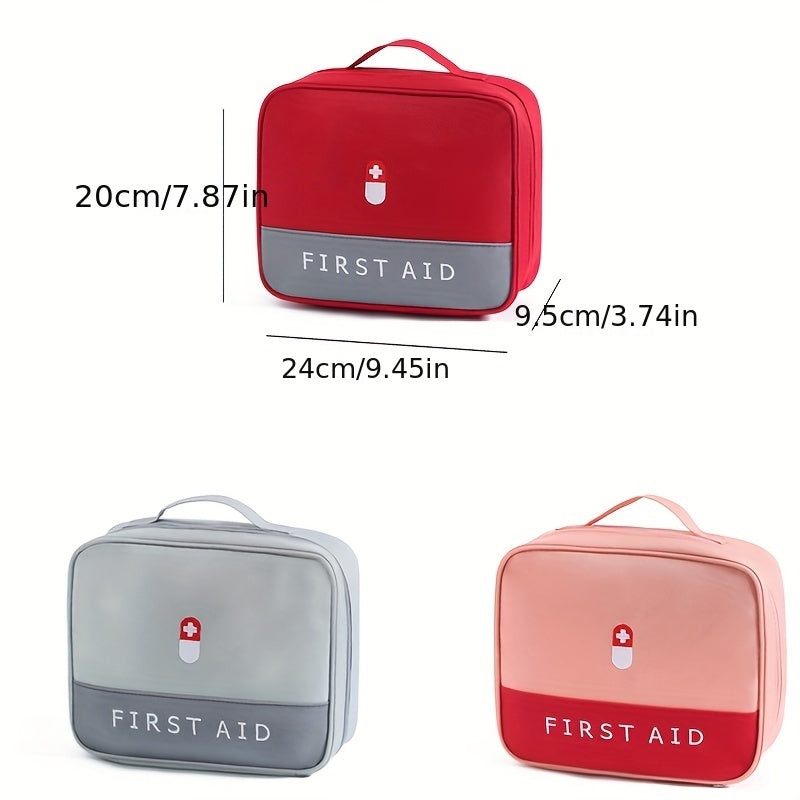 Large Capacity Empty First Aid Bag for Family Outdoors Camping Office