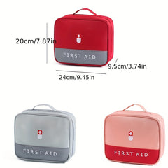 Large Capacity Empty First Aid Bag for Family Outdoors Camping Office