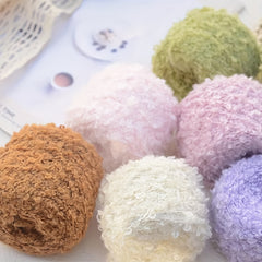 50g Wool Loop Thread Ball for Crocheting and Knitting