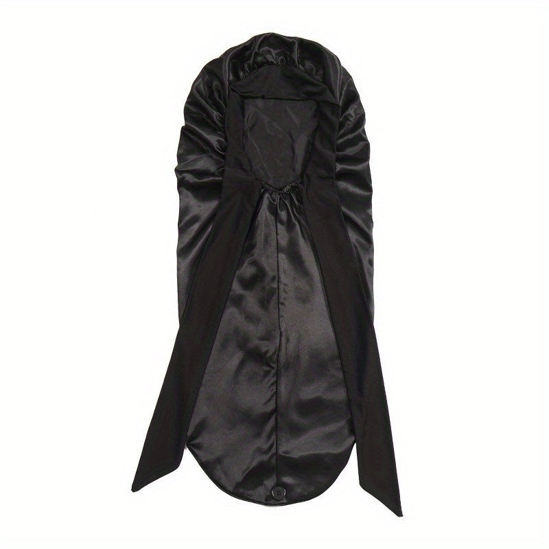 Bowknot Satin Bonnet Long Hair Bonnets Comfortable Night Cap