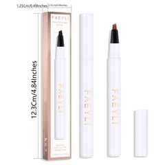 Waterproof Blonde Eyebrow Pencil Long Lasting Easy Color Microblade
