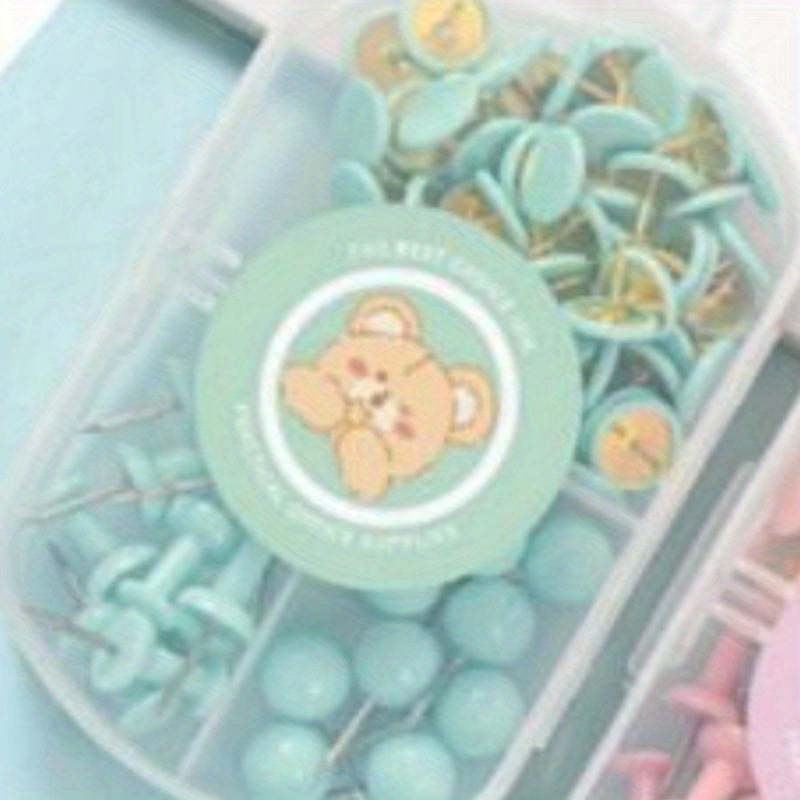 Macaron Push Pin Set - Student Stationery Set