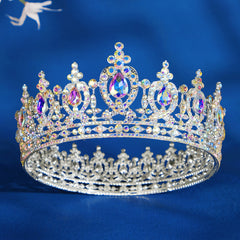 Rhinestone Crown Hairband Tiara Party Decorations
