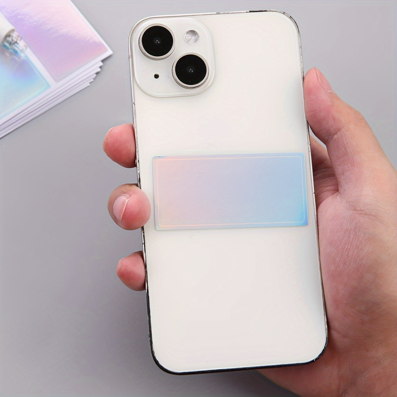 10pcs Large Laser Multifunctional Label Sticker Pack