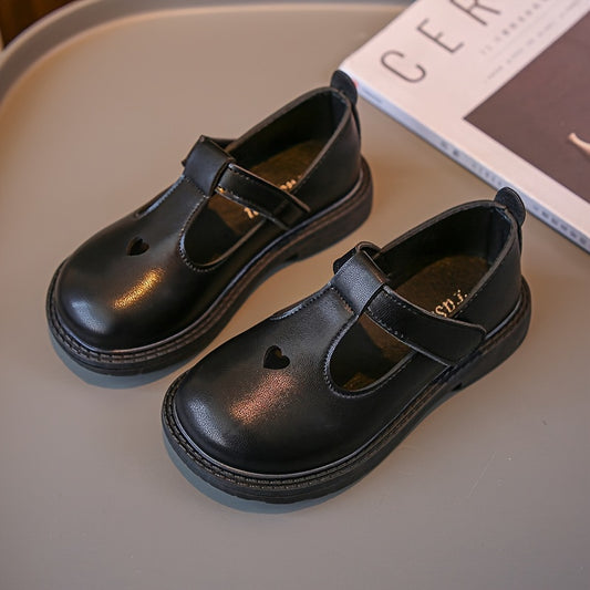 Girls Casual Solid Flat Shoes Breathable Non-slip Walking Shoes