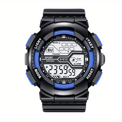 Waterproof Digital Watch for Boys with Luminous Display