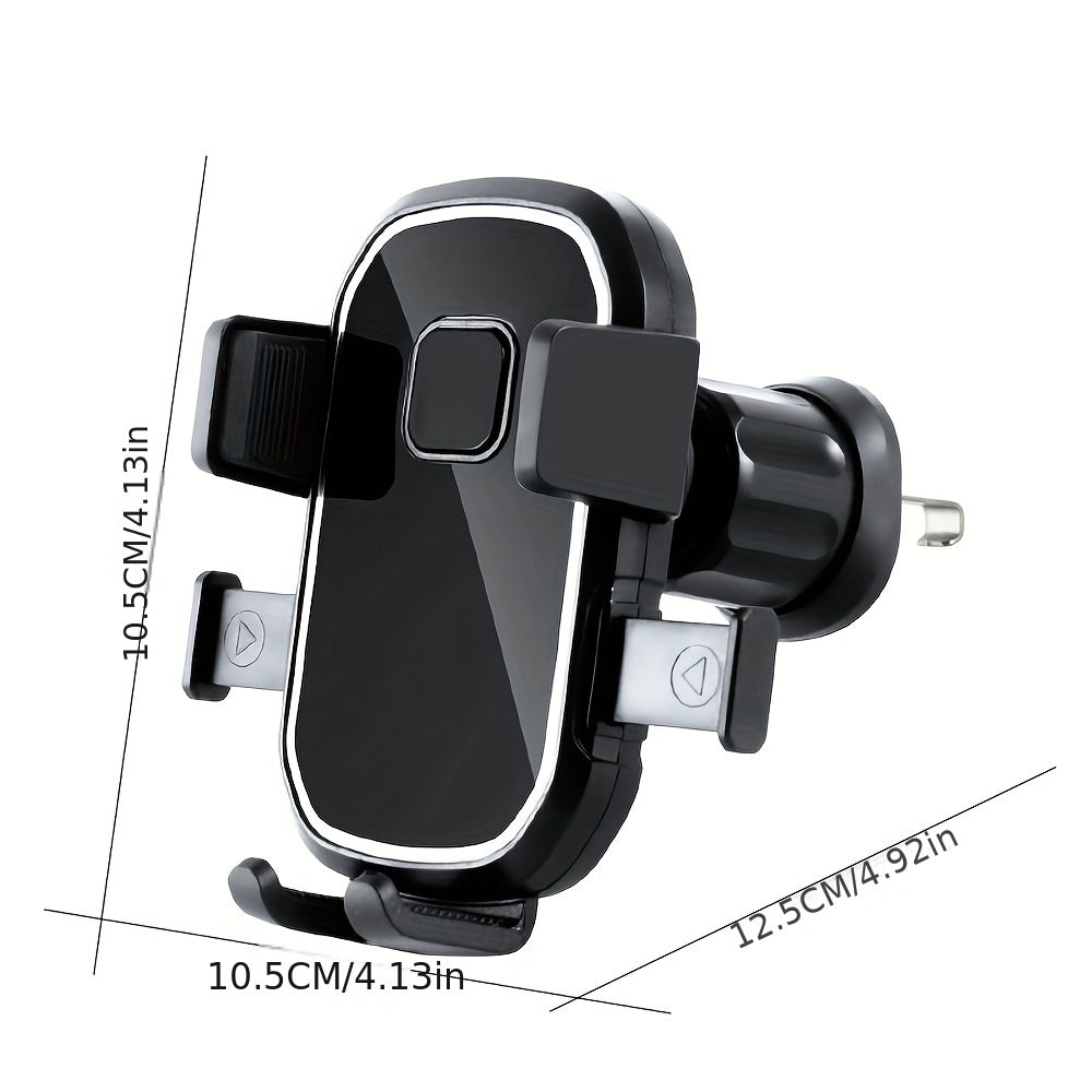 Automatic Locking Air Outlet Hook Car Phone Holder