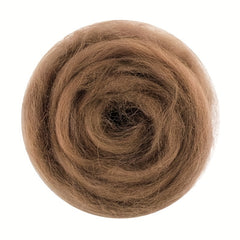 10 Colors Brown Animal Series Wool Roving for Needle Wool Felt DIY