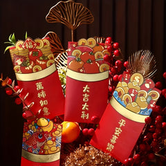 18pcs Dragon Year Red Envelope Lucky Universal Red Envelope Spring Supplies