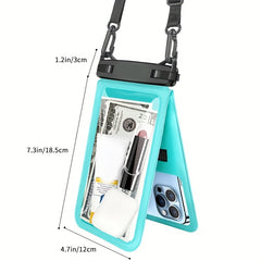 Clear PVC Phone Dry Bag Waterproof Diving Case Touch Screen Pouch