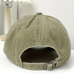 Unisex Adjustable Baseball Cap with Heart Embroidery