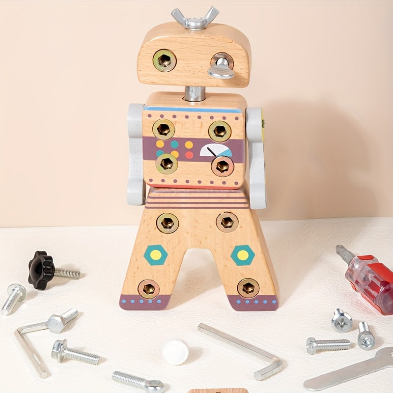 Interactive Robot Screw Toy for Family Fun