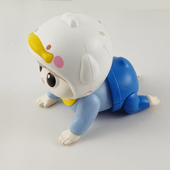 Interactive Baby Crawling Toy with Music & Lights