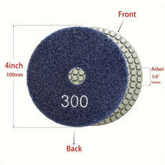 10 16 Cm Diamond Polishing Pads For Stone Countertop Granite