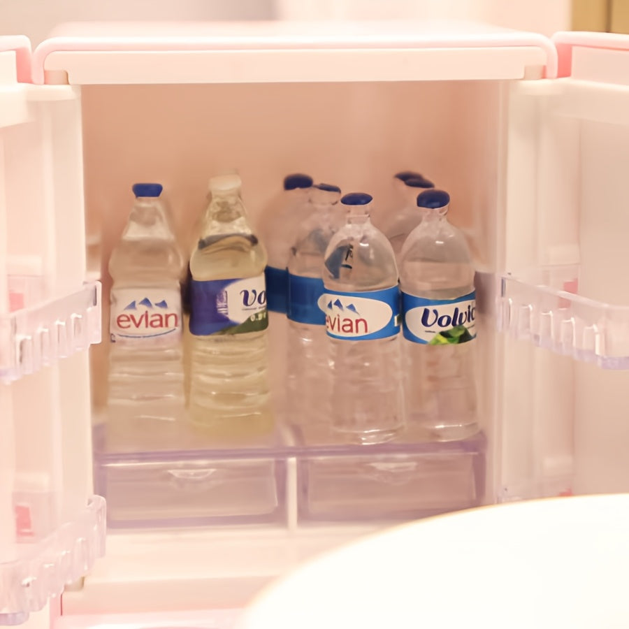 10 Mini Dollhouse Water Bottles Realistic Model Decorations