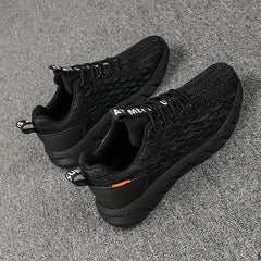 Men's Knitted Walking Shoes Lightweight Comfy Casual Shoes