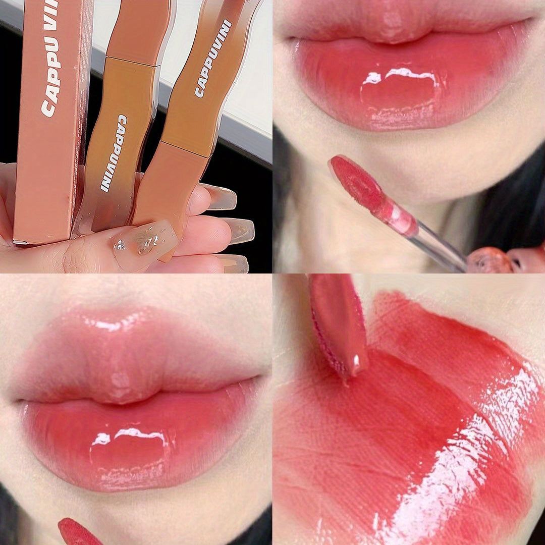 Energetic Clear Water Lip Glaze Lip Gloss Mirror Glass Lipstick