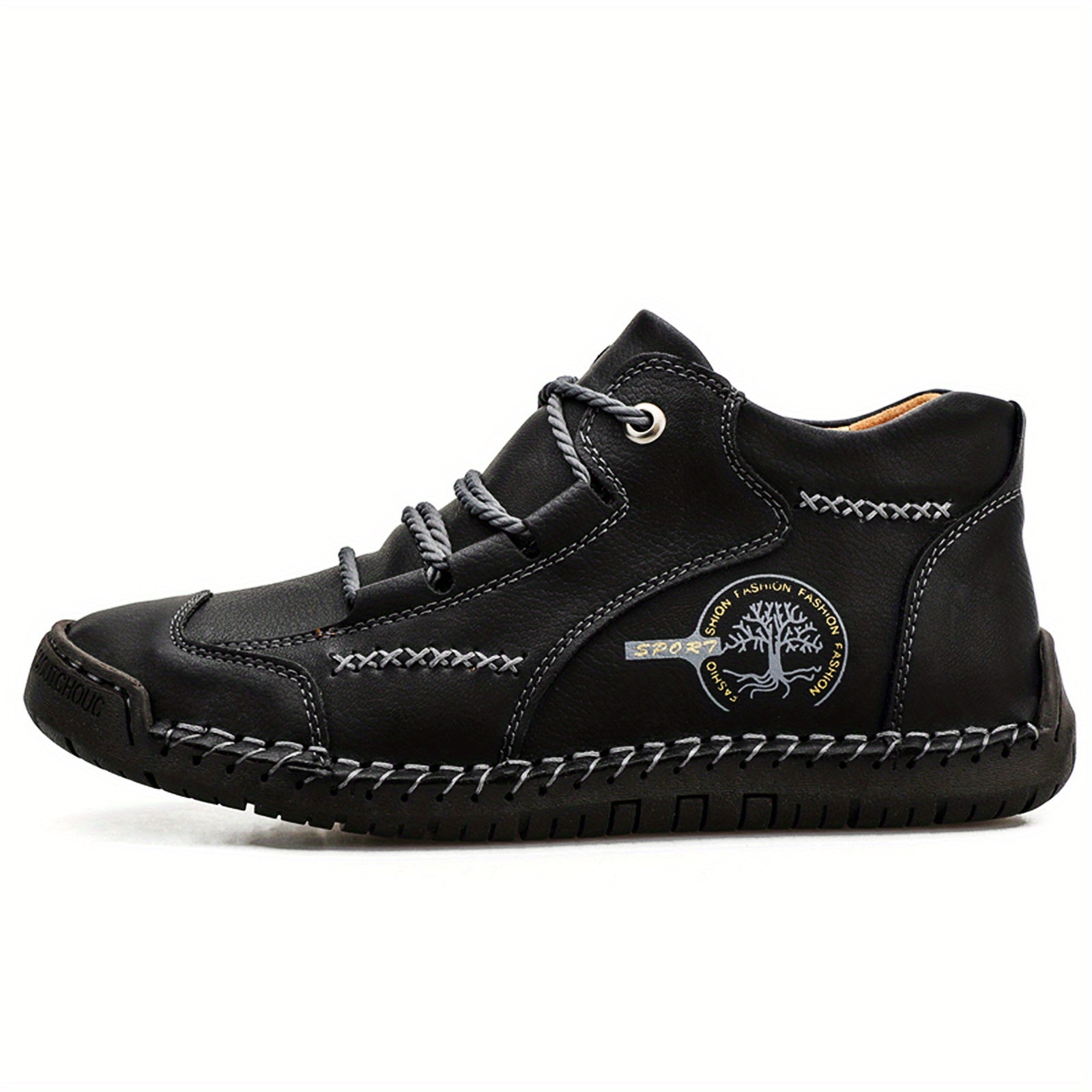Men's Lace Up Ankle Boots for Work Office Outdoor