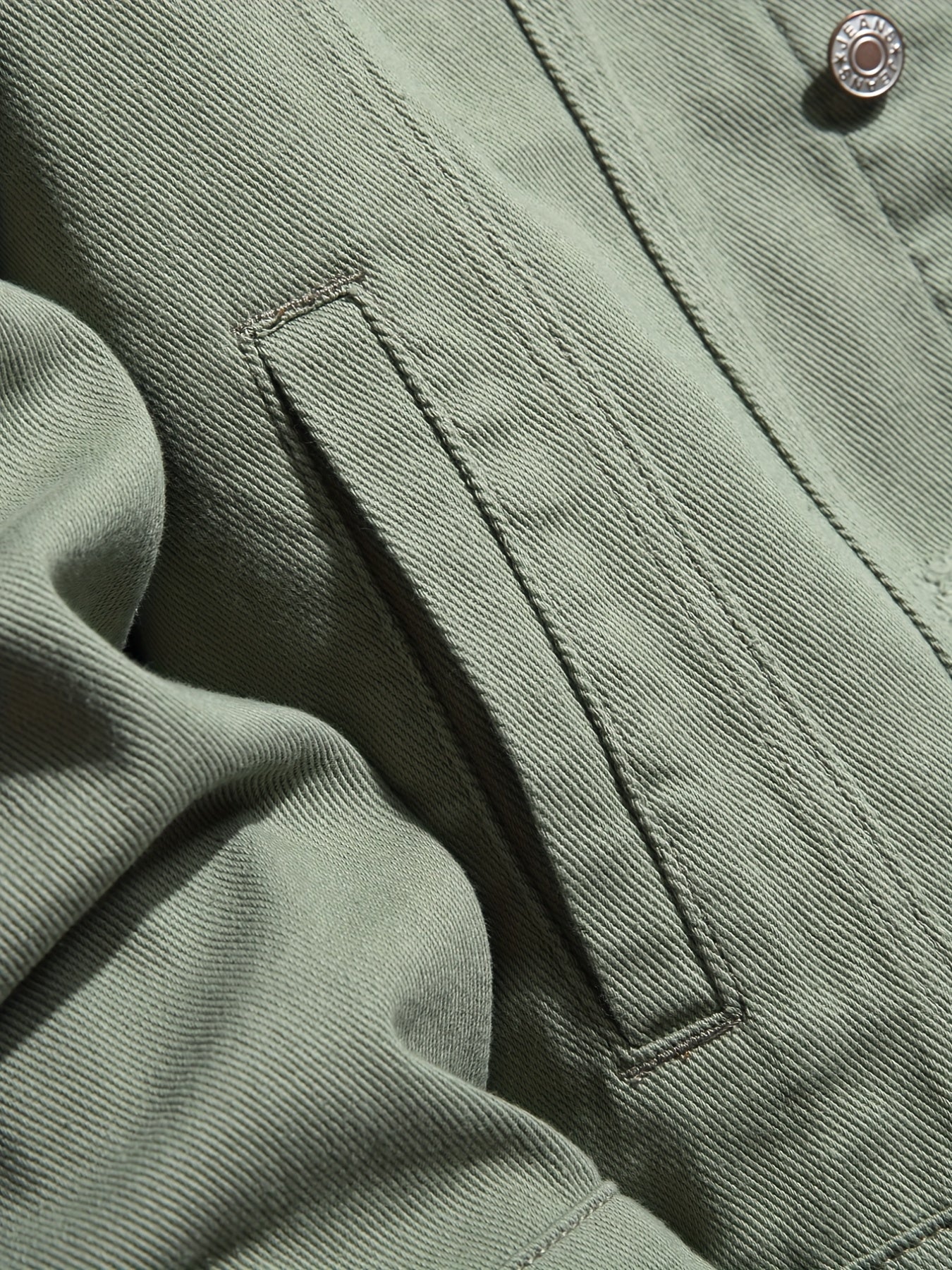 Men's Button Up Denim Coat for Spring Fall