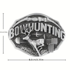 Western Cowboy Deer Belt Buckle Retro Casual Belt Buckle Belts Decoration