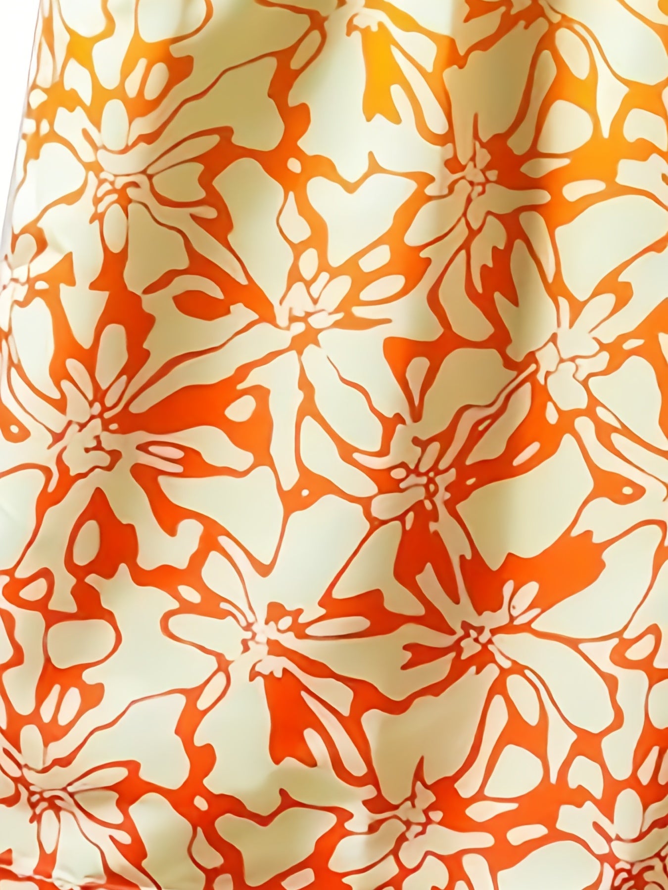 Gradient Flowery Print Shorts Casual Summer Pool Beach Shorts Men's Lounge Short