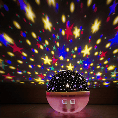 Magical Starry Night Changing Night Light Projector for Kids 1-14