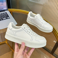 Women's Minimalist Solid Casual Board Shoes Comfortable And Breathable