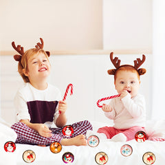 Christmas Party Balls Rubber Bouncing Balls Party Favor Supplies
