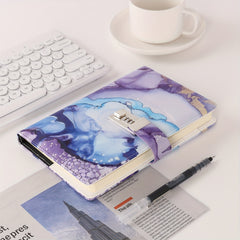 Faux Leather Journal With Lock Refillable Lined Paper