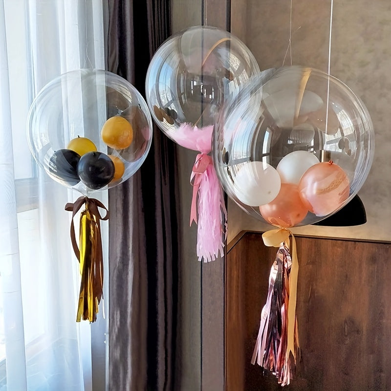 10pcs Transparent Balloon Inflatable Balloons Wedding Birthday Party Decoration