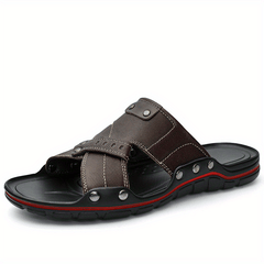 Men's Lightweight Slides Slippers House Shoes Comfortable Non Slip Sandals