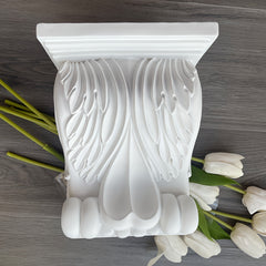 Elephant Trunk Carved Ceiling Decoration Non Gypsum Line