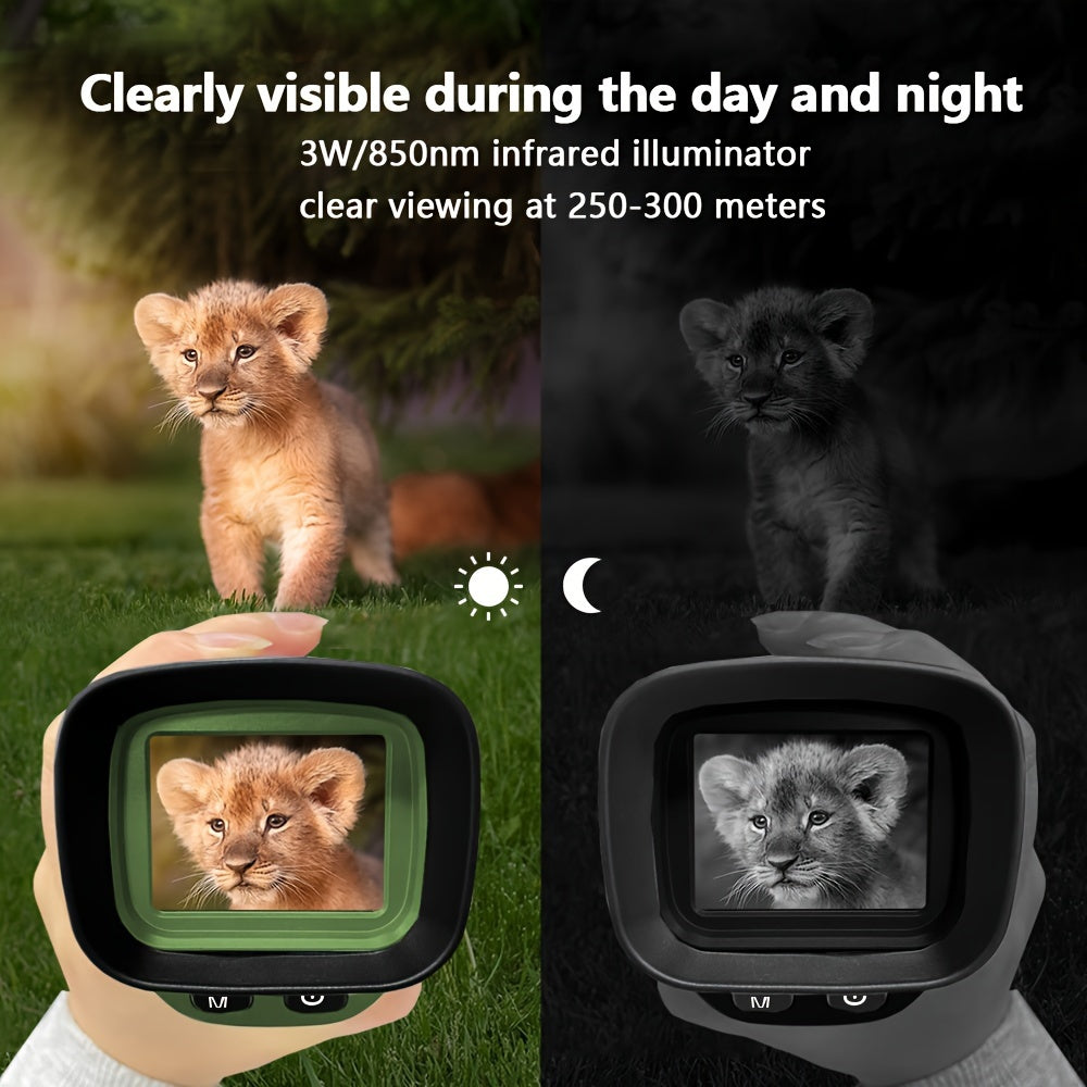 1080p HD Digital Night Vision Monocular With Optical Zoom