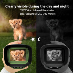 1080p HD Digital Night Vision Monocular With Optical Zoom