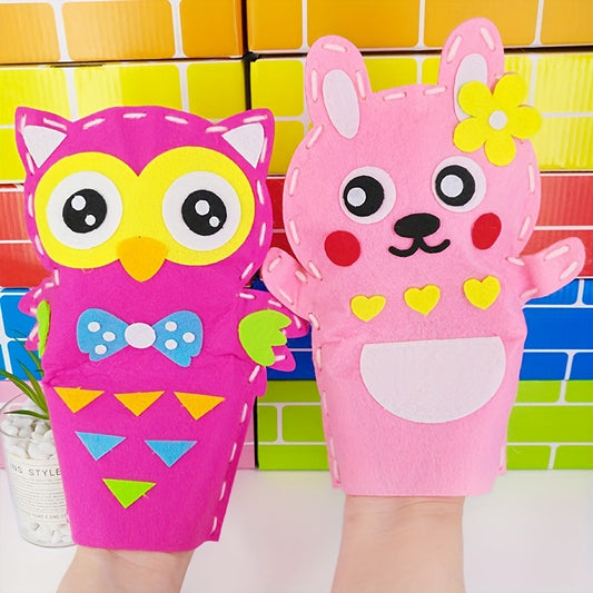 Whimsy Puppet Friends DIY Kit for Kids - Ideal Gift