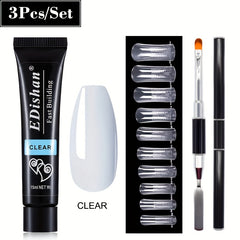 Nail Extension Gel Kit Quick Builder Gel Nail Forms