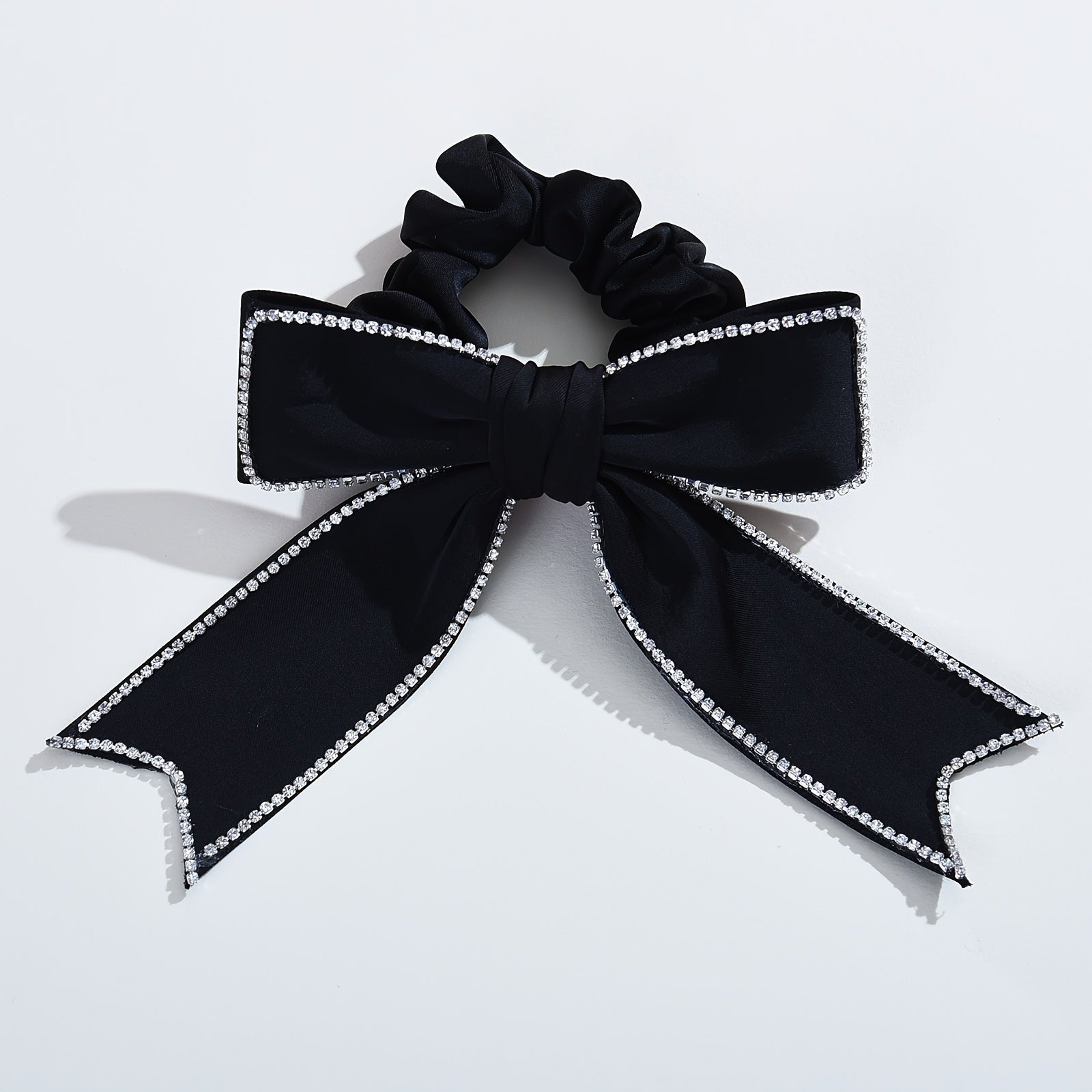 Rhinestone Crystal Bow Hair Tie Hair Clip Hair Accessories
