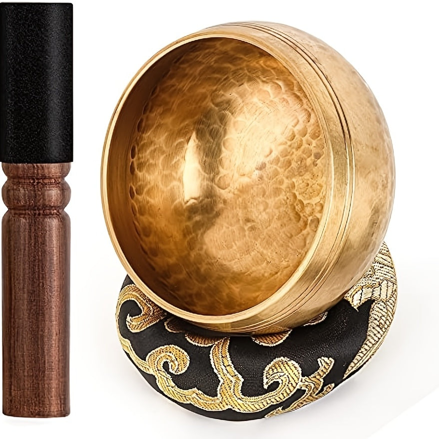 Hand Hammered Singing Bowls Set for Meditation Yoga Chakra