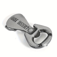 3D Stereoscopic Cans Pull Ring Beer Zinc Alloy Metal Belt Buckle